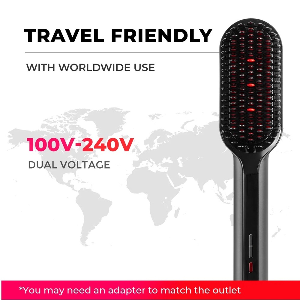 Tymo Hair Brush Straightener
